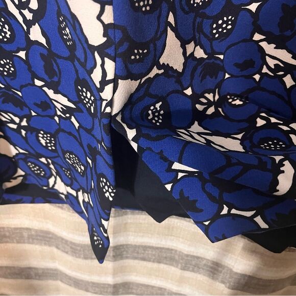 Talbots Blue And White Floral Dress Size 22W - Picture 7 of 11